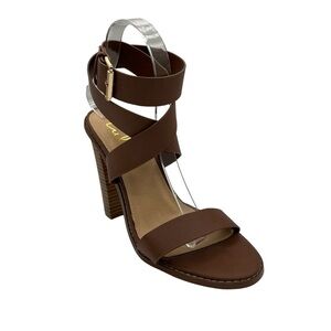 Lulus Shelbie Ankle Wrap Block Heel Sandals